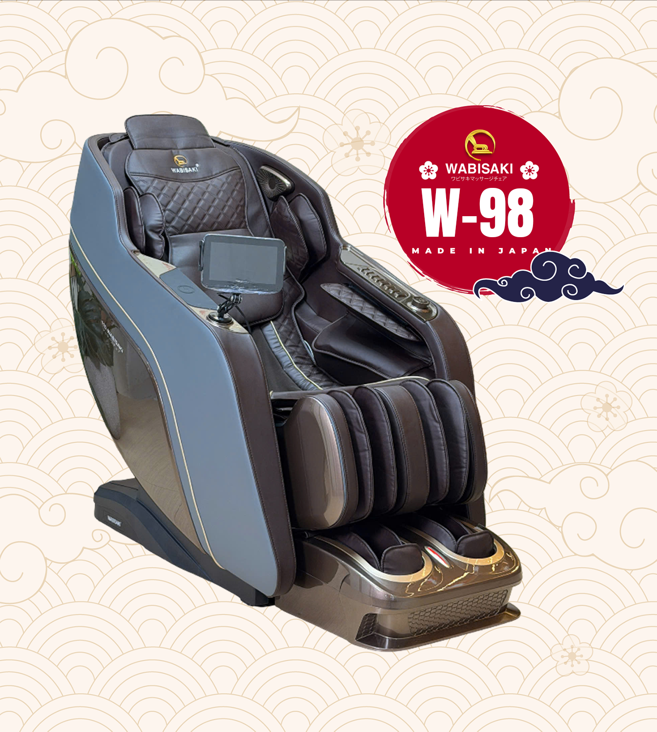 Ghế massage Wabisaki W 98 NEW